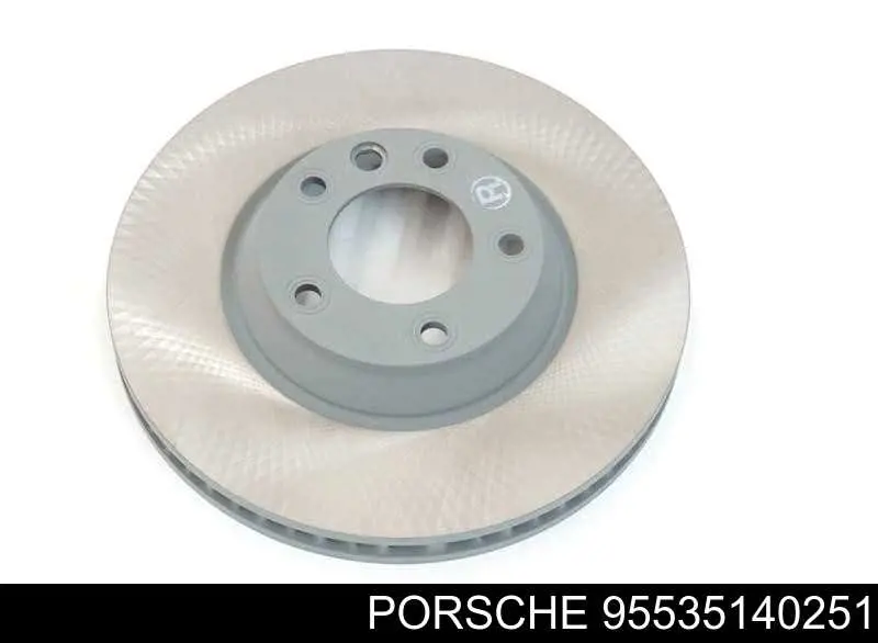 95535140251 Porsche tarcza hamulcowa przednia