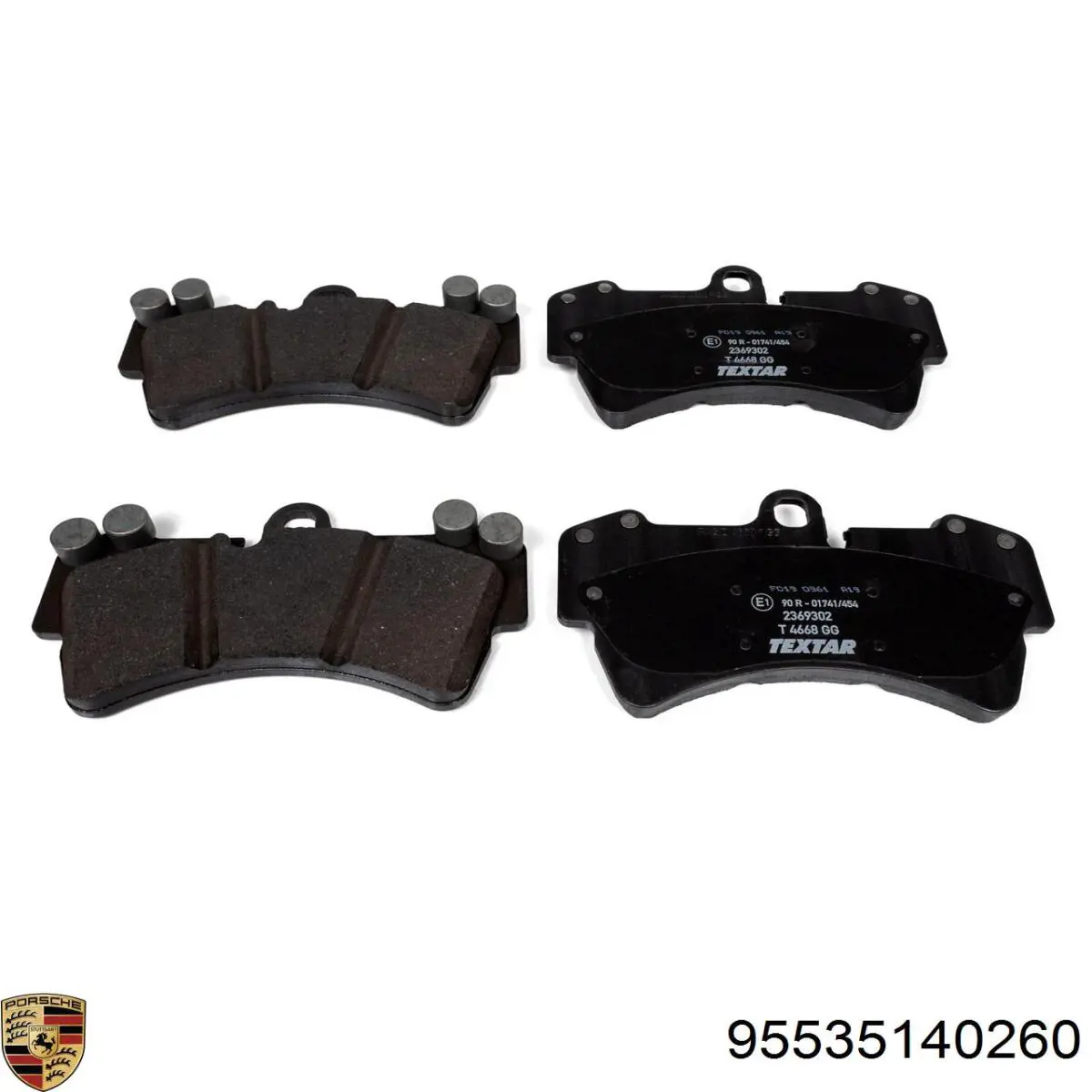Do koszyka 95535140260 Porsche Tarcza hamulcowa przednia