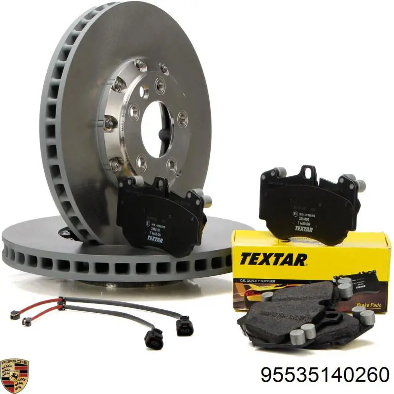 Tarcza hamulcowa przednia Porsche 95535140260 cena, od 901,53 USD