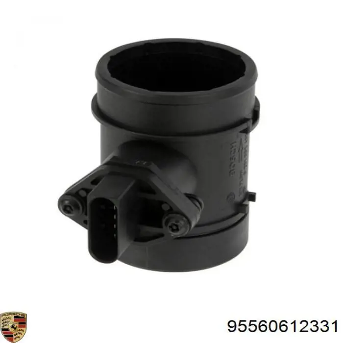95560612331 Porsche czujnik przepływu powietrza, przepływomierz powietrza m.a.f.