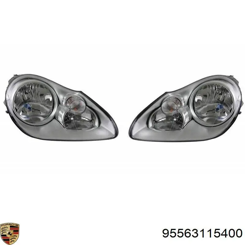 Reflektor prawy do Porsche Cayenne  955