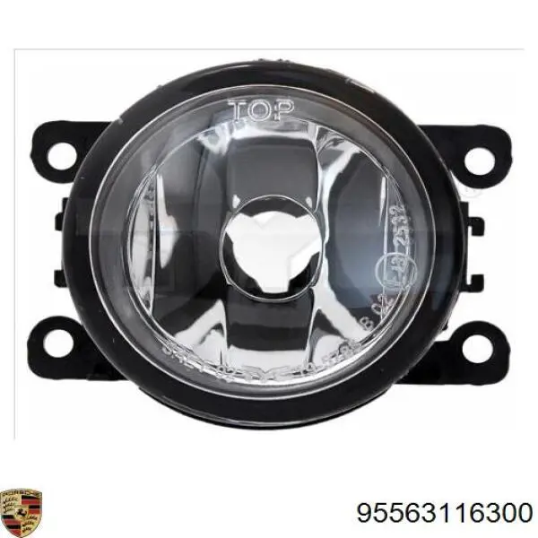 Do koszyka 95563116300 Porsche Lampa przeciwmgielna lewa/prawa