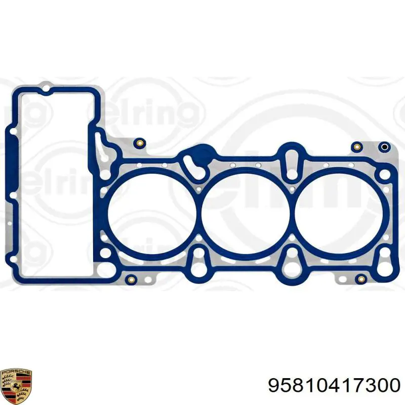 95810417300 Porsche uszczelka głowicy cylindrów prawa