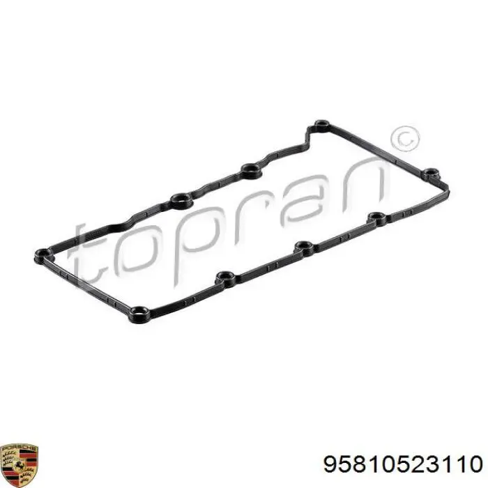 95810523110 Porsche Uszczelka pokrywy zaworowej silnika lewa