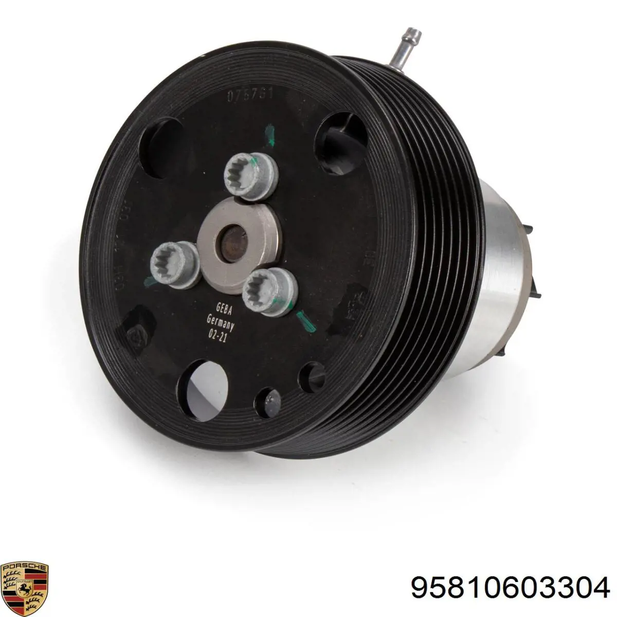 Do koszyka 95810603304 Porsche Pompa chłodząca wodna