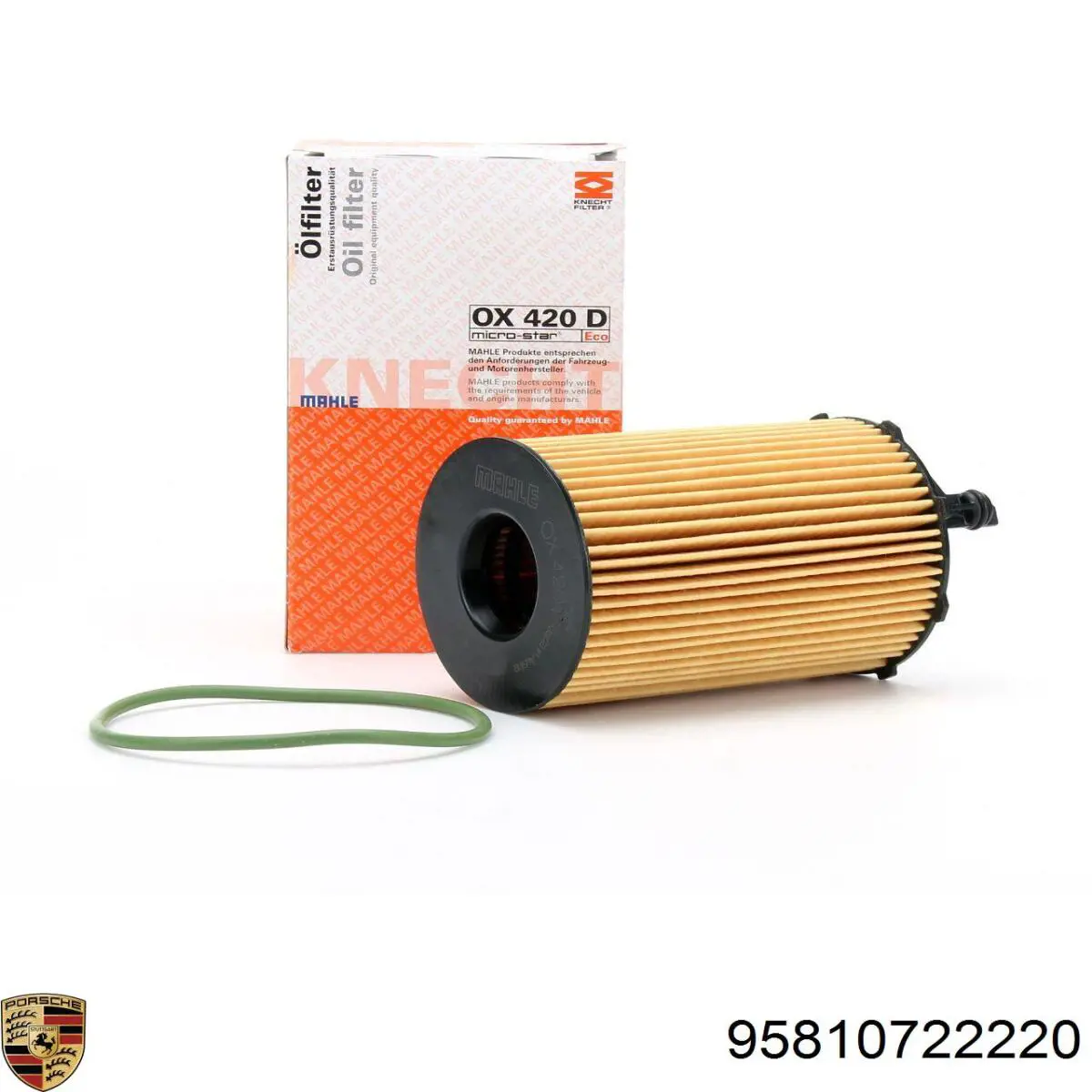 95810722220 Porsche Filtr oleju