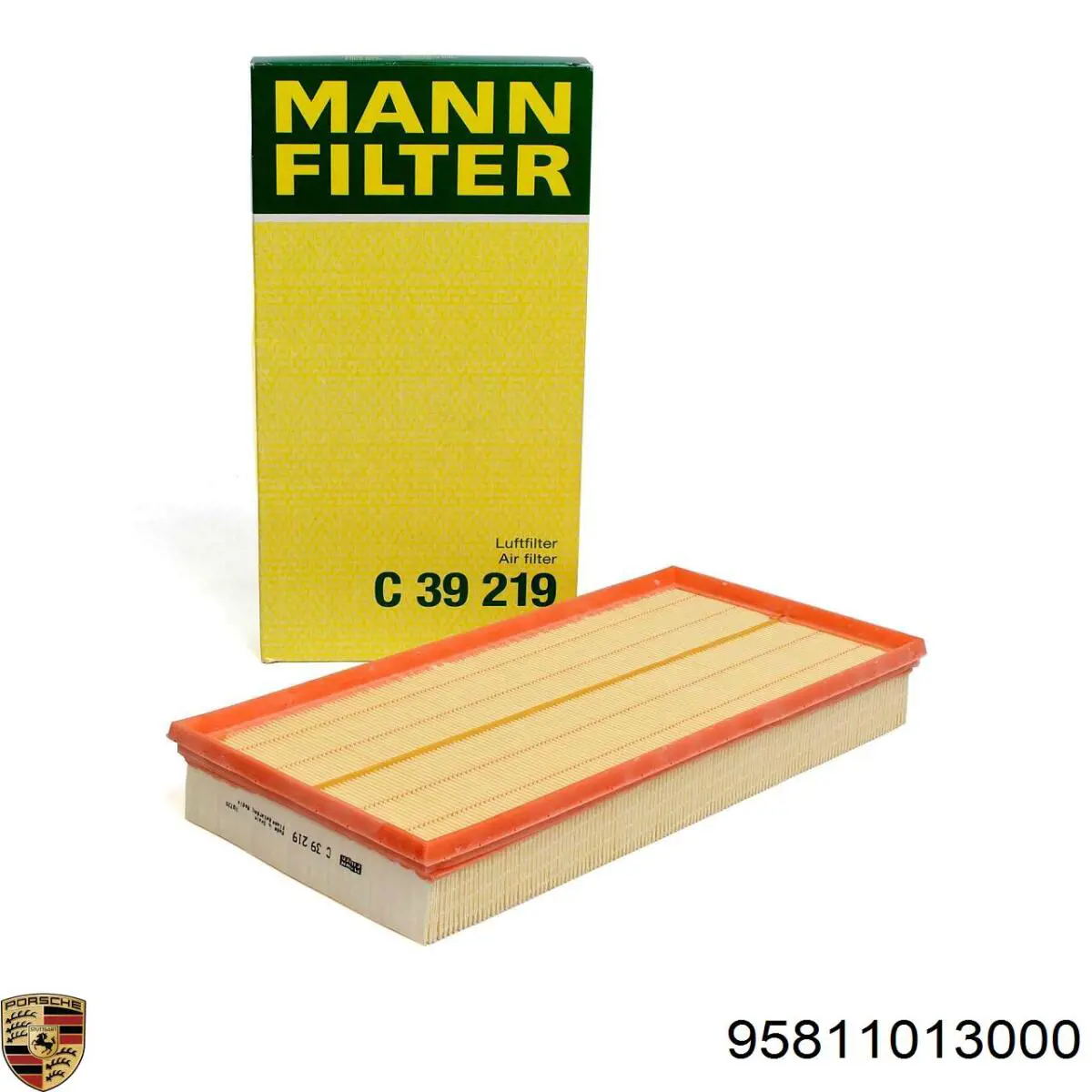 95811013000 Porsche Filtr powietrza