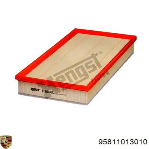 Filtr powietrza Porsche 95811013010 cena, od 12,82 USD
