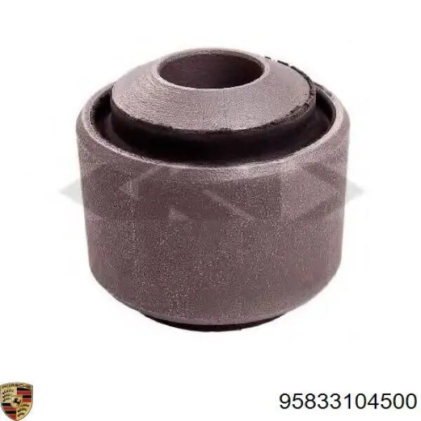 95833104500 Porsche Wahacz zawieszenia tylnego górny lewy