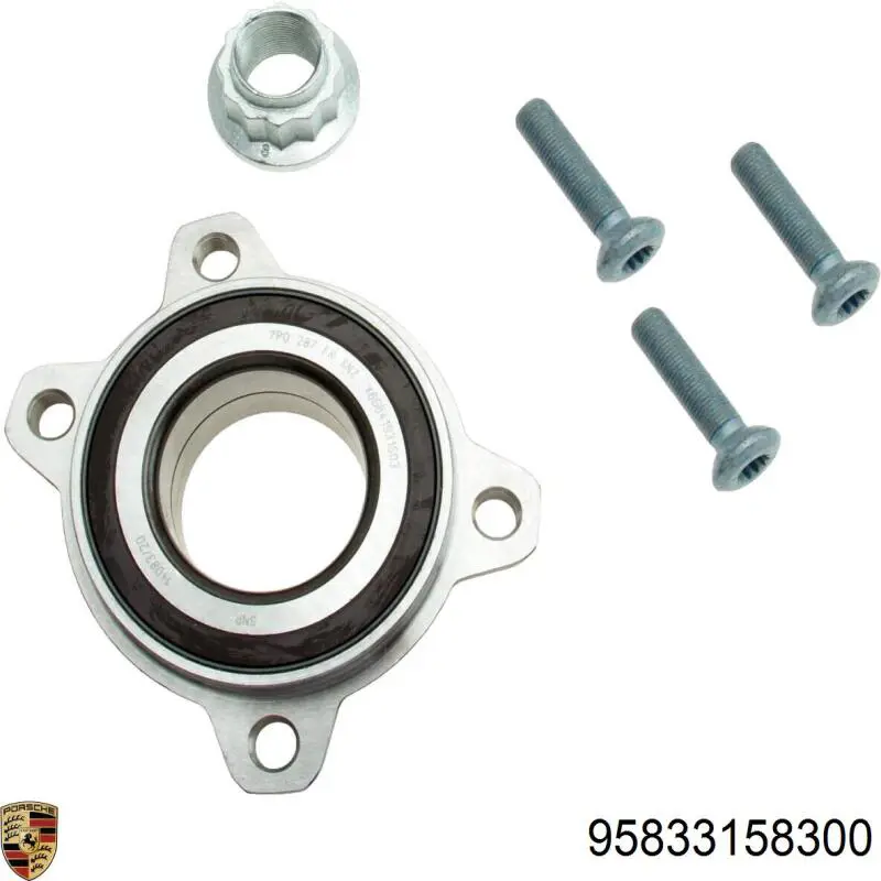 Lożysko piasty tylnej/przedniej Porsche 95833158300 cena, od 55,97 USD