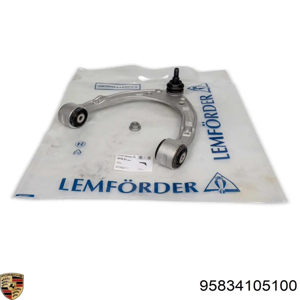 Wahacz zawieszenia przedniego górny lewy/prawy Porsche 95834105100 cena, od 83,35 USD