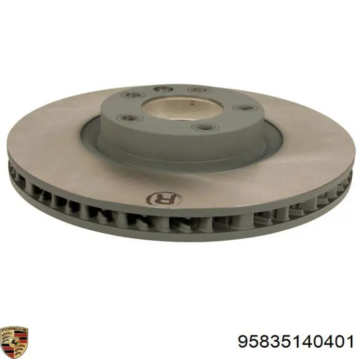 Tarcza hamulcowa przednia Porsche 95835140401 cena, od 123,91 USD