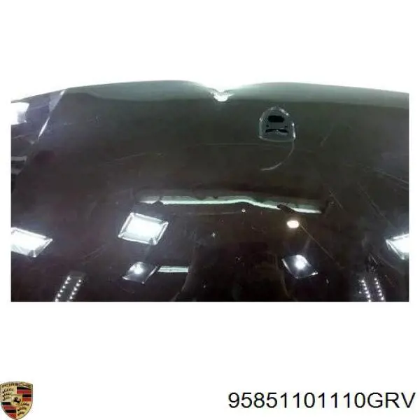 Do koszyka Maska silnika Porsche Cayenne II 92A