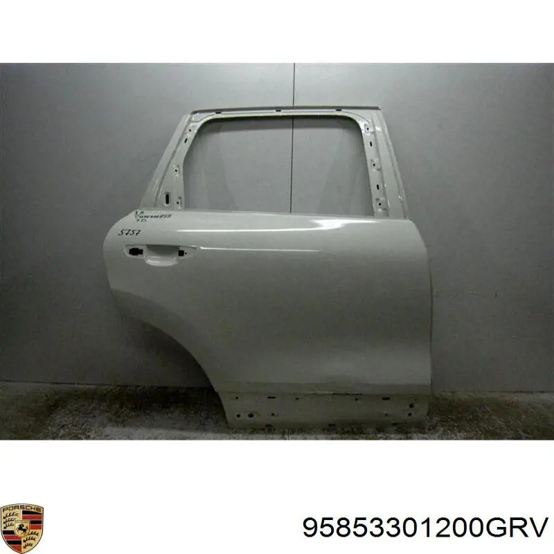 Drzwi tylne prawe Porsche 95853301200GRV cena, od 575,21 USD