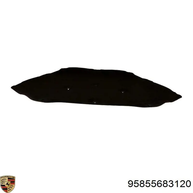 95855683120 Porsche Wygluszenie maski