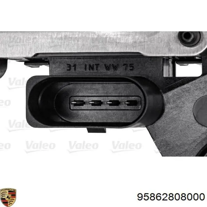 Silniczek wycieraczki tylnej szyby Porsche 95862808000 cena, od 200,69 USD