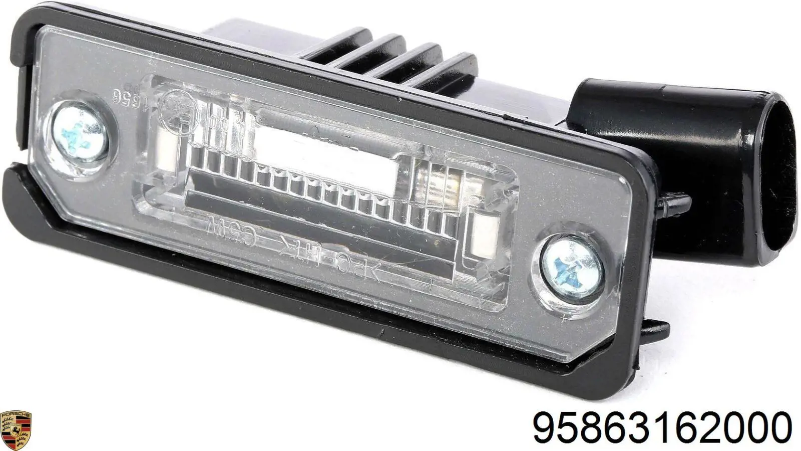 95863162000 Porsche Lampa oświetlenia tylnej tablicy rejestracyjnej