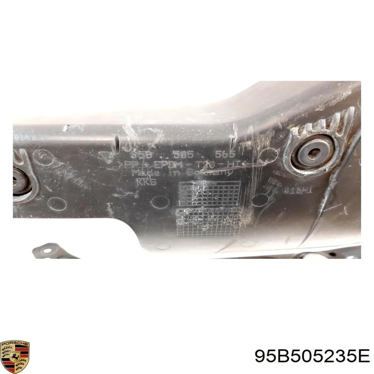 95B505235E Porsche Korpus osi tylnej