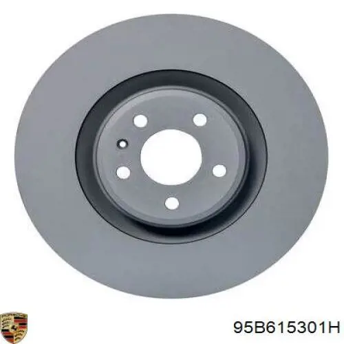 95B615301H Porsche Tarcza hamulcowa przednia