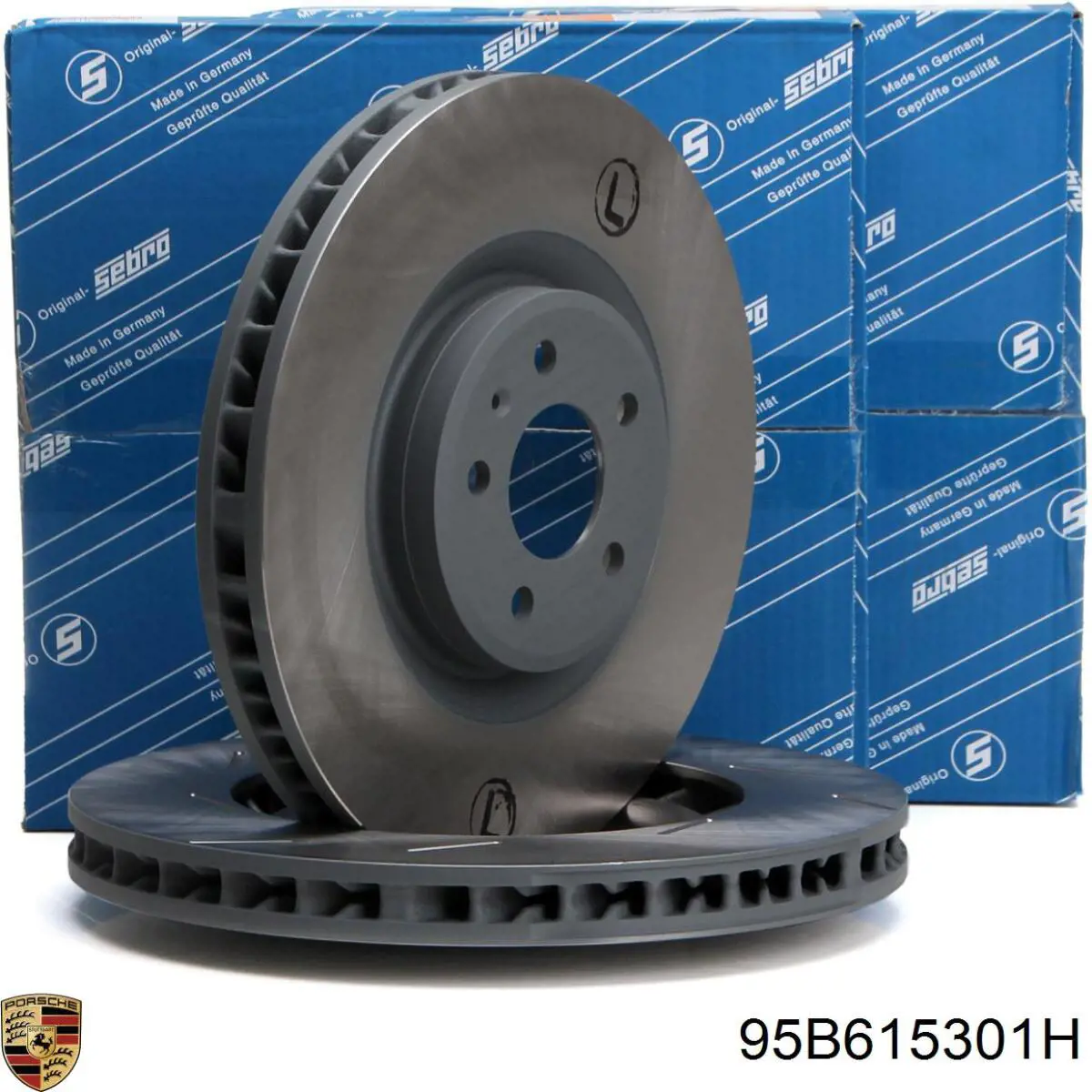Tarcza hamulcowa przednia Porsche 95B615301H cena, od 170,20 USD