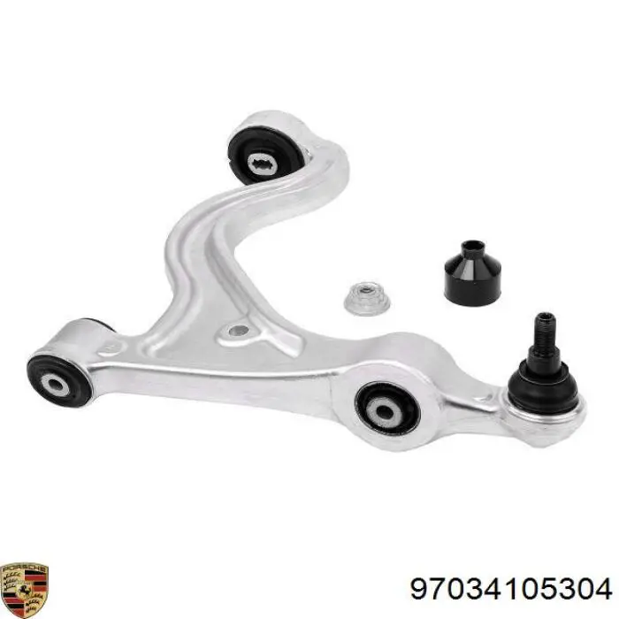 Wahacz zawieszenia przedniego dolny lewy Porsche 97034105304 cena, od 225,70 USD
