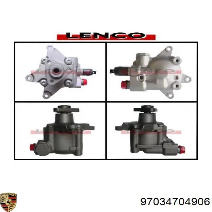 Pompa wspomagania hydraulicznego kierownicy 7P5422154B VAG