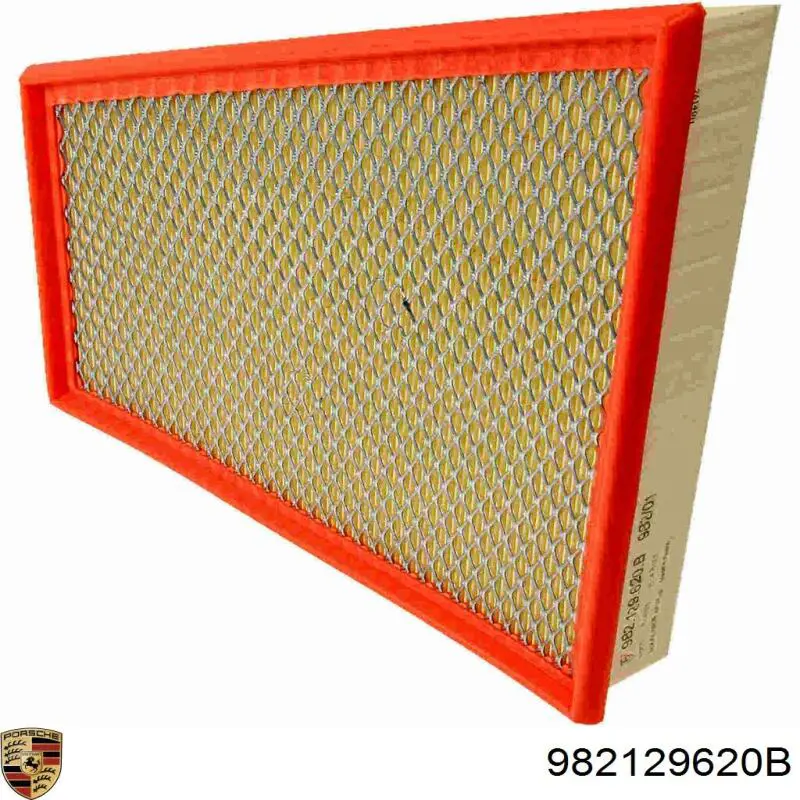 Filtr powietrza Porsche 982129620B cena, od 35,84 USD