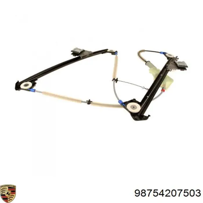 Mechanizm podnoszenia szyby drzwi przednich lewych Porsche 911 Targa kabriolet (997) (2006 - 2012) cena, od 253,08 USD