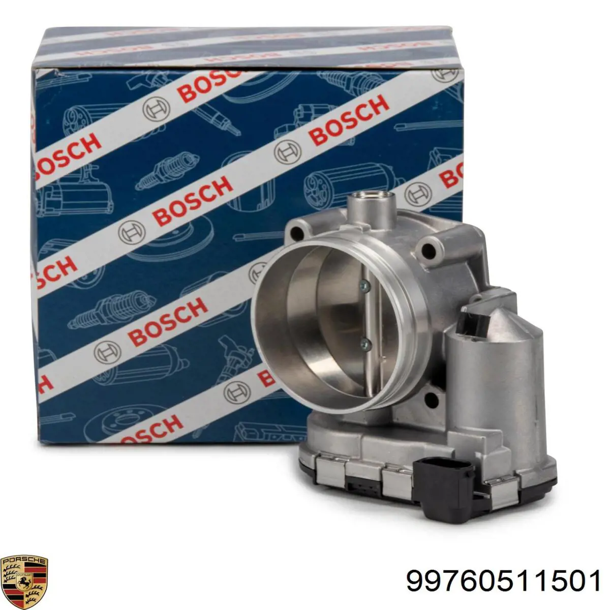 Przepustnica, komplet Porsche 99760511501 cena, od 163,42 USD