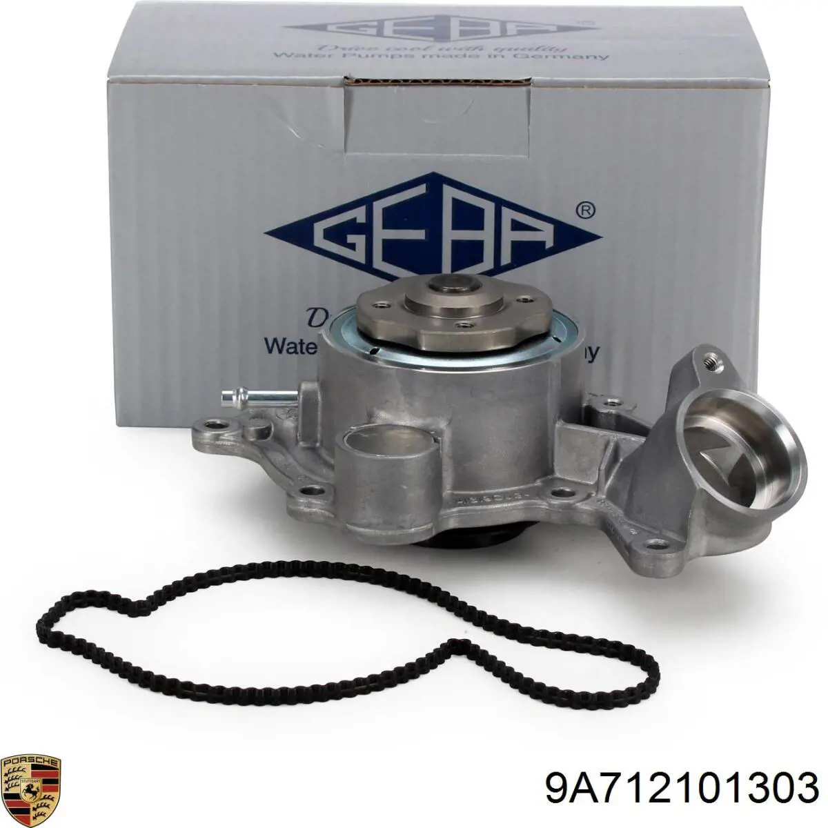 Pompa chłodząca wodna VAG 9A712101303 cena, od 182,41 USD