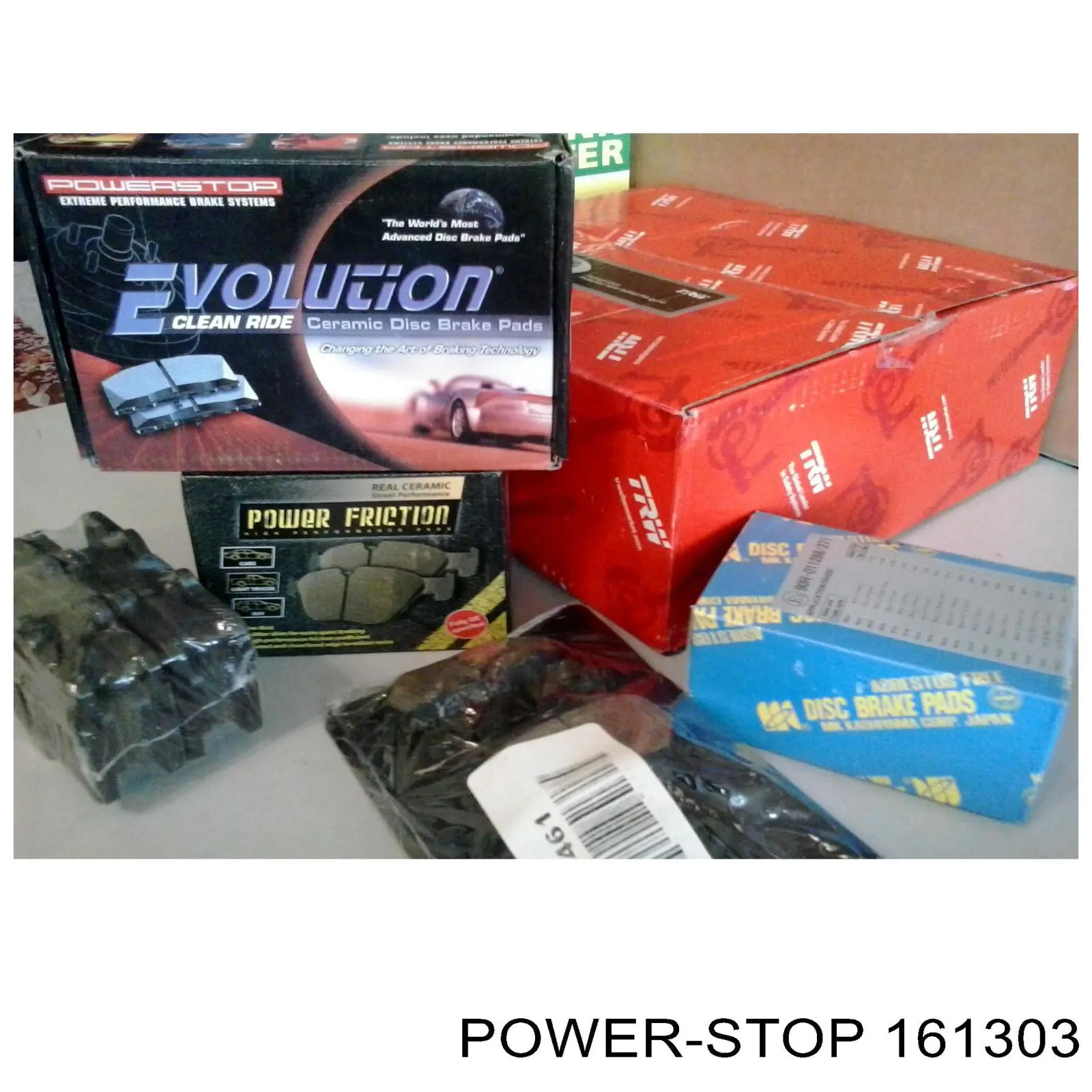 Do koszyka 161303 Power Stop Klocki hamulcowe przednie tarczowe