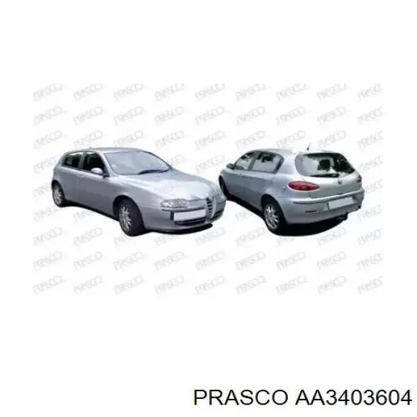  Nadkole błotnika przedniego lewe Alfa Romeo 147 