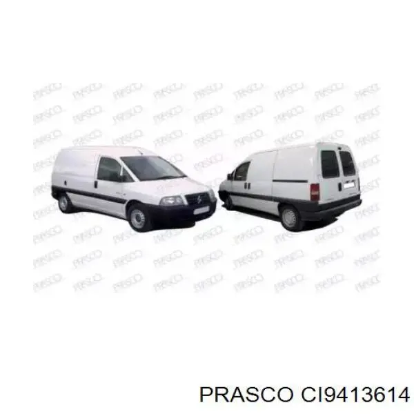 Nadkole błotnika przedniego lewe do Peugeot 807  E