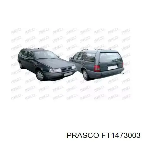 Błotnik przedni prawy Fiat Tempra sedana (159) (1990 - 1996) cena, od 122,71 USD