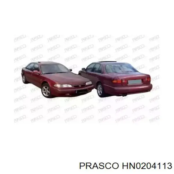 Kierunkowskaz prawy Hyundai Sonata III sedana (1993 - 1998) cena, od 11,00 USD
