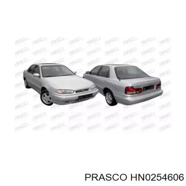 Do koszyka Reflektor lewy Hyundai Lantra I 
