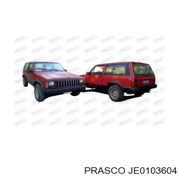 Nadkole błotnika przedniego lewe Jeep Cherokee II SUV (XJ) (1988 - 2001) cena, od 135,32 USD
