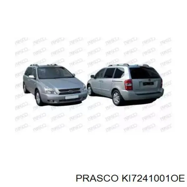 Zderzak przedni KIA Carnival III minivan (VQ) (2005 - 2015) cena, od 113,17 USD