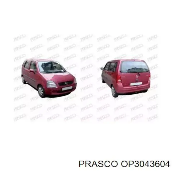 Nadkole błotnika przedniego lewe Opel Agila A hatchback (H00) (2000 - 2007) cena, od 21,26 USD