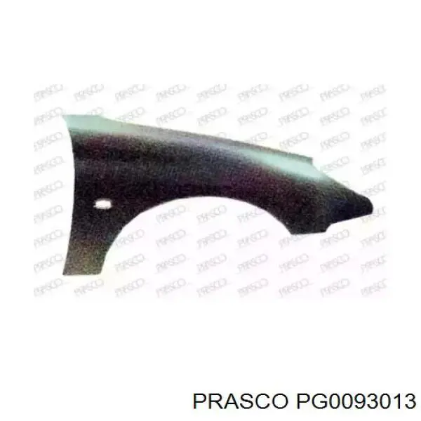 Błotnik przedni prawy Prasco PG0093013 cena, od 69,16 USD