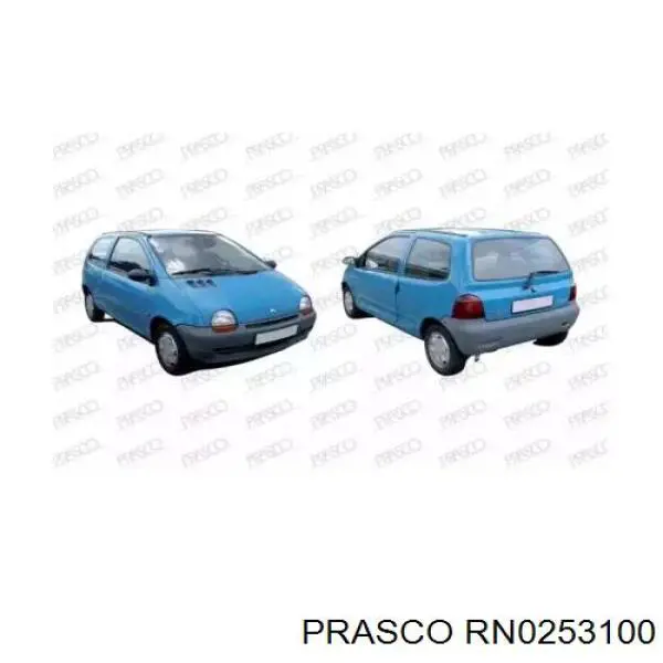 Maska silnika do Renault Twingo I C06