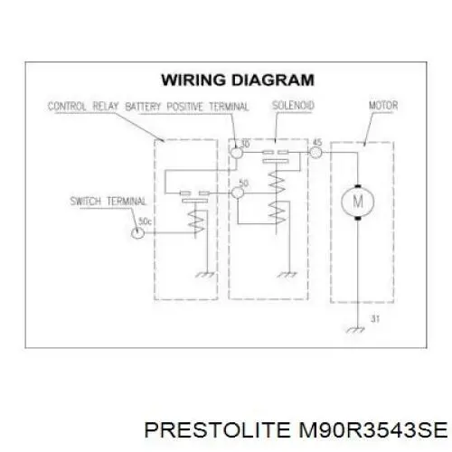 Rozrusznik CS1380 REMA-PARTS