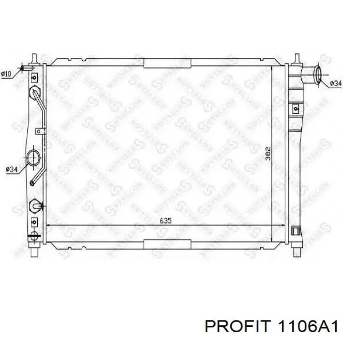 Do koszyka 1106A1 Profit Chłodnica silnika