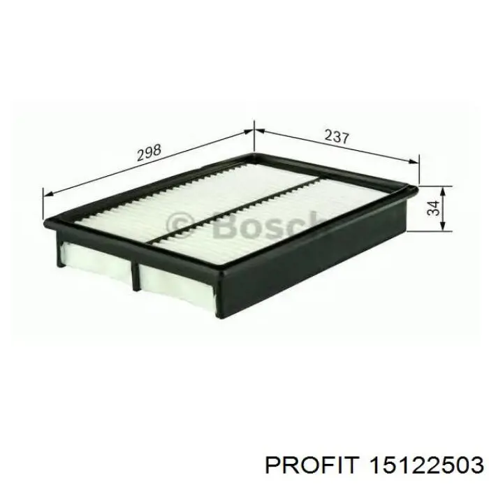Do koszyka 15122503 Profit Filtr powietrza