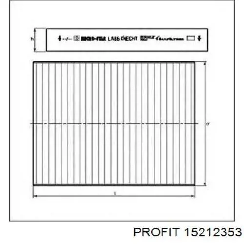 Do koszyka 15212353 Profit Filtr kabiny