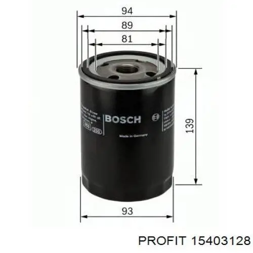 Do koszyka 15403128 Profit Filtr oleju
