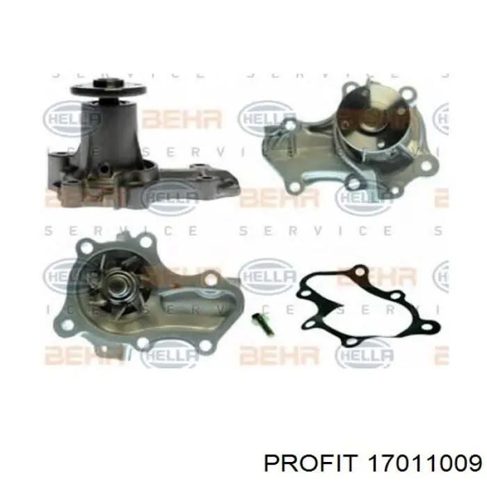 Do koszyka 17011009 Profit Pompa chłodząca wodna