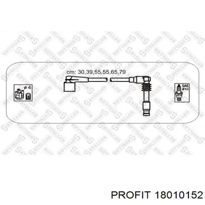 Zestaw przewodów wysokiego napięcia Profit 18010152 cena, od 39,75 USD
