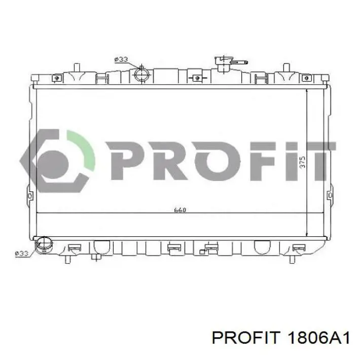Do koszyka 1806A1 Profit Chłodnica silnika