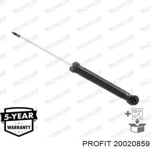 Do koszyka 20020859 Profit Amortyzator tylny
